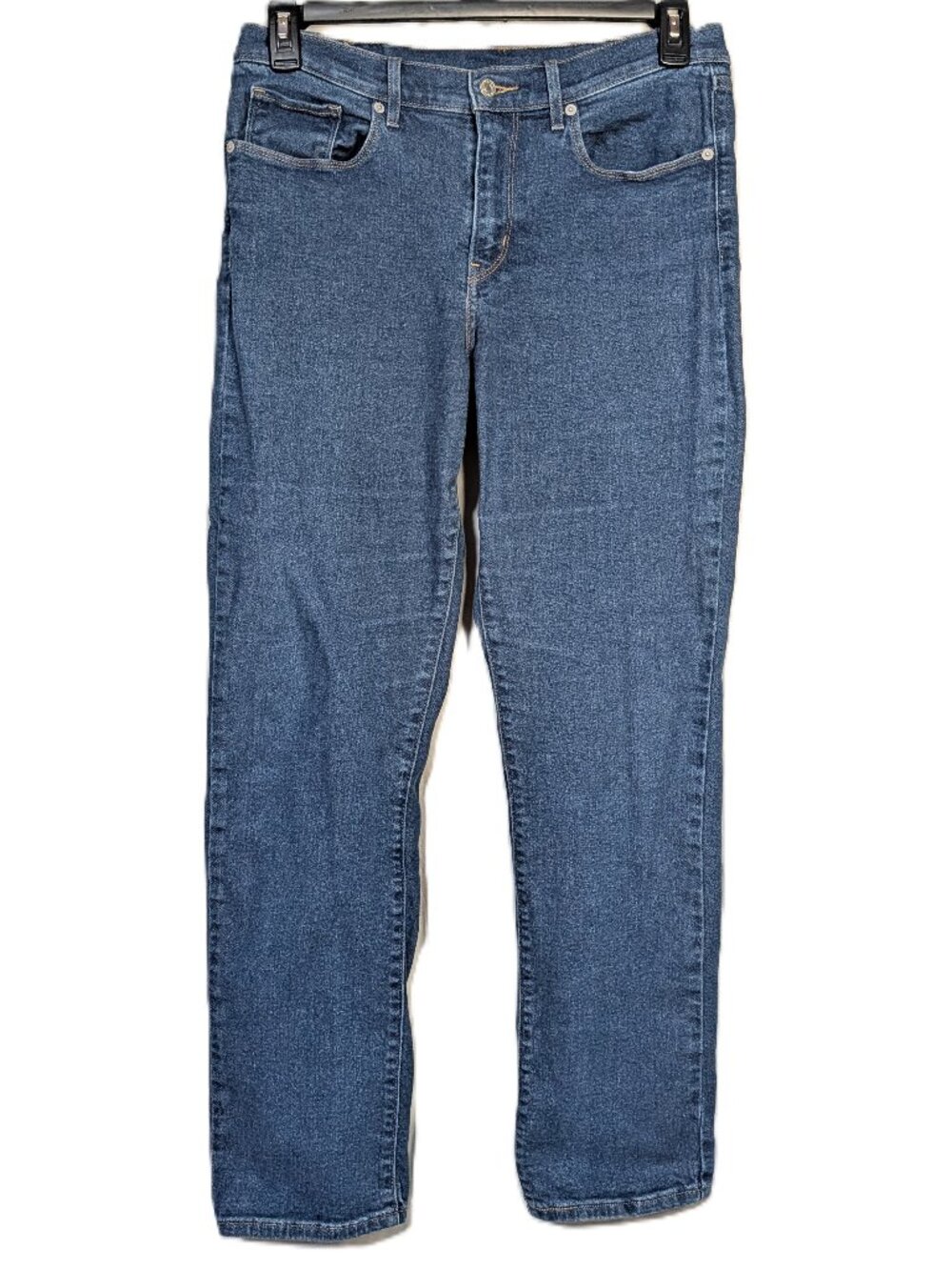 Levi's Classic Straight Leg Jeans Blue Denim W30 L32 Womens